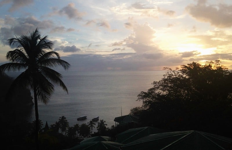 St. Lucia vacation Soufriere view