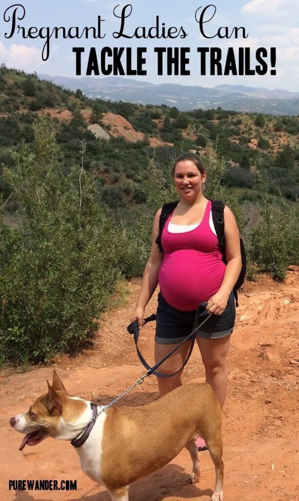 Traveling while pregnant and hiking while pregnant - photo with Shauna Armitage, Pure Wander