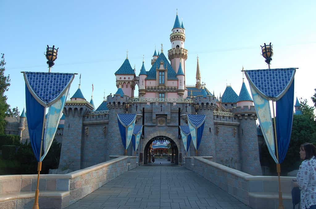 Disneyland Castle in Anahiem California