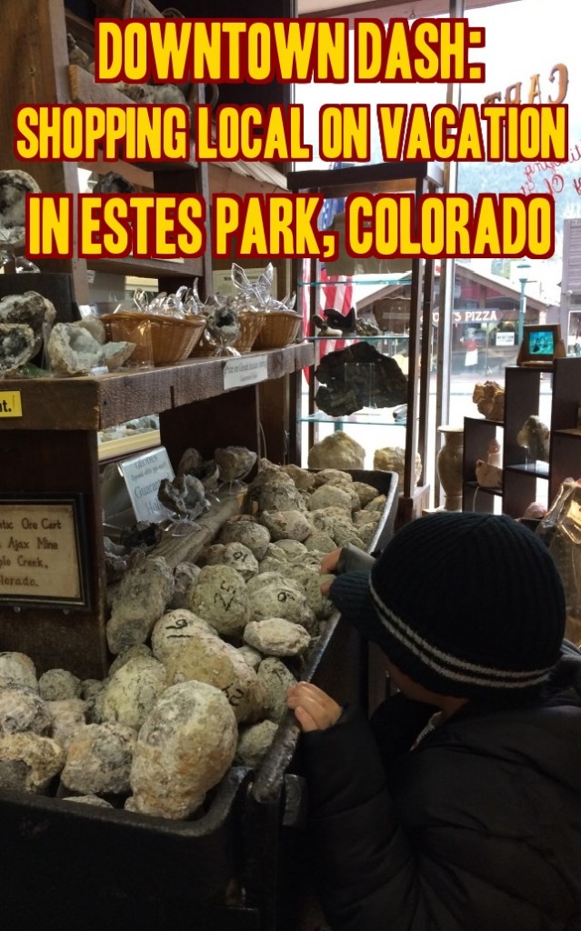 Shopping with kids in Estes Park, Colorado - Pure Wander, photo by Shauna Armitage