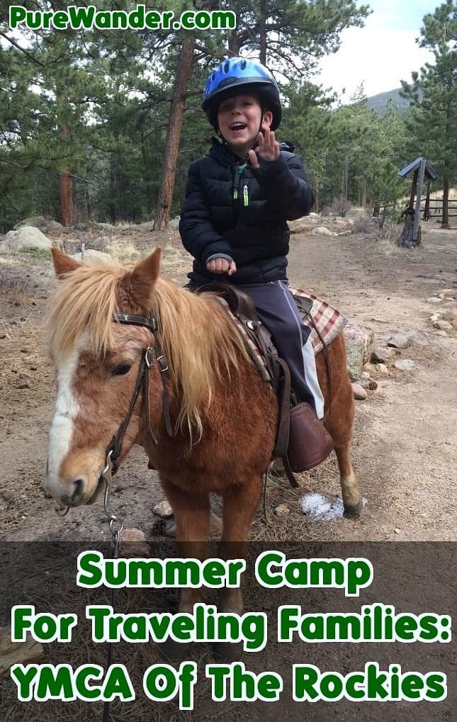 Colorado with families, horseback riding with kids in Colorado, YMCA in the Rockies