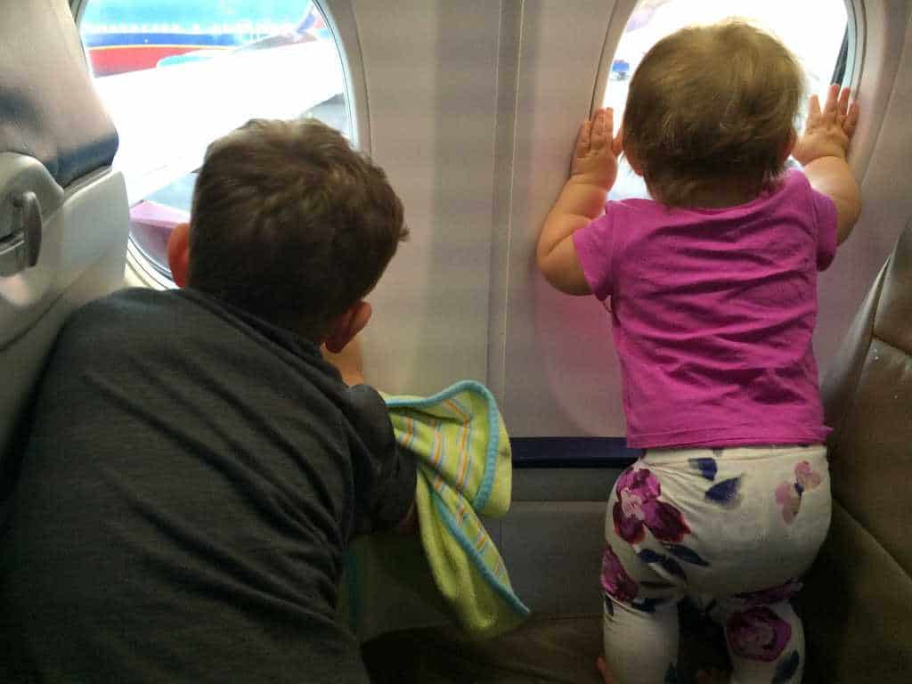 kids on a plane