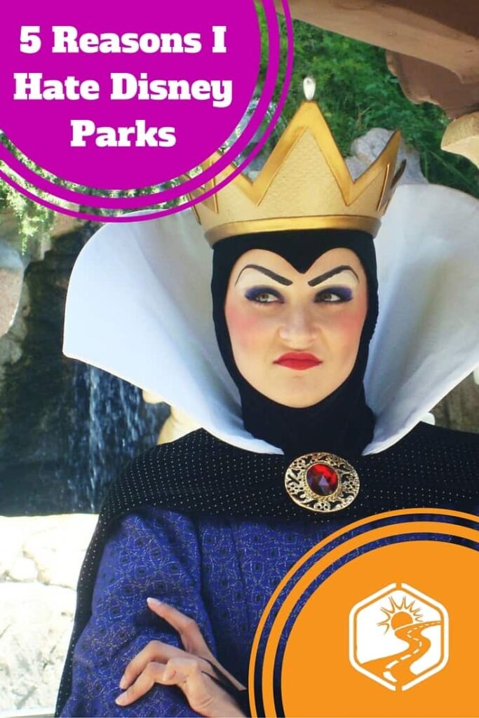 Disney Evil Queen at theme park