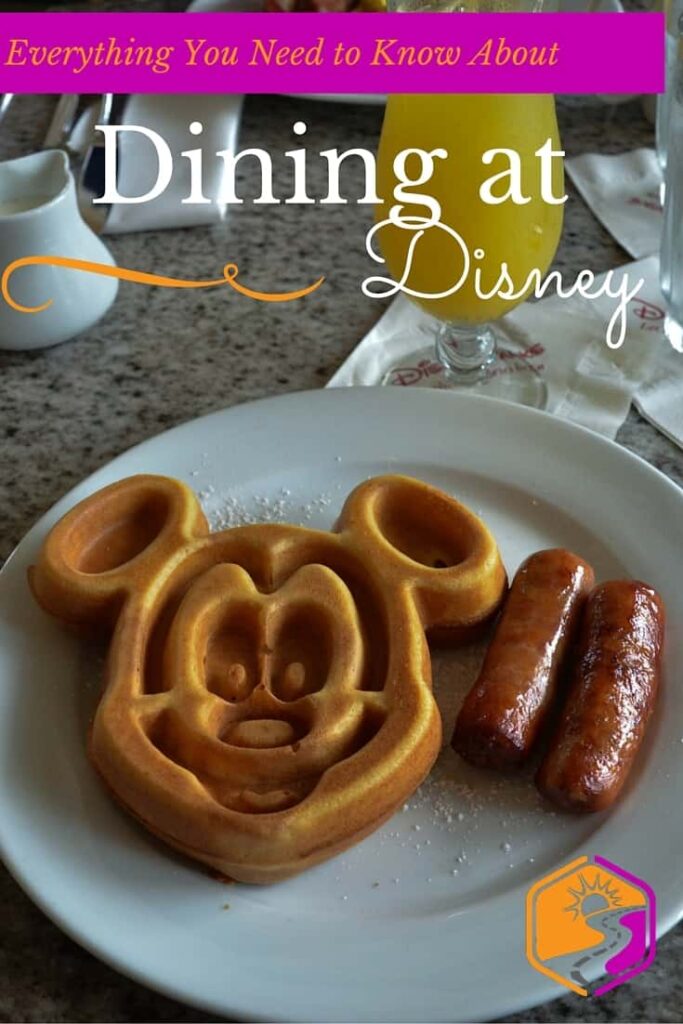 dining at Disney