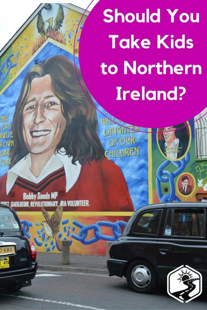 Bobby mural in Belfast, Northern Ireland