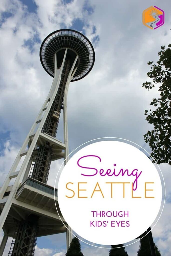 Seattle kids eyes Space Needle