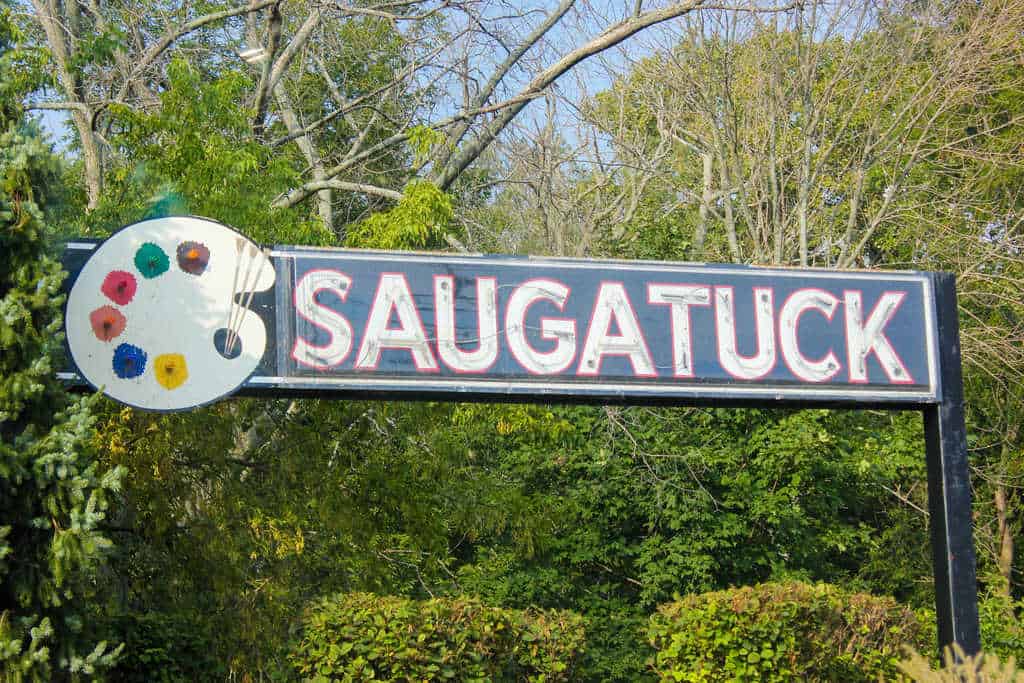 Saugatuck sign