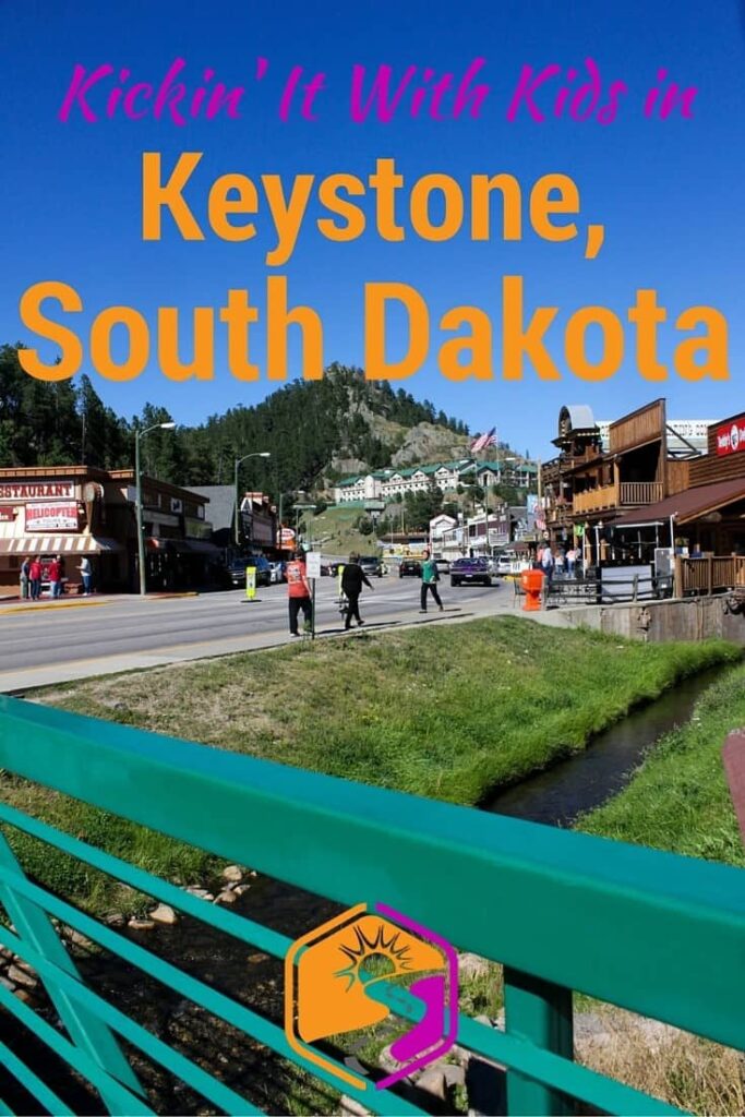 Keystone, South Dakota's main stretch