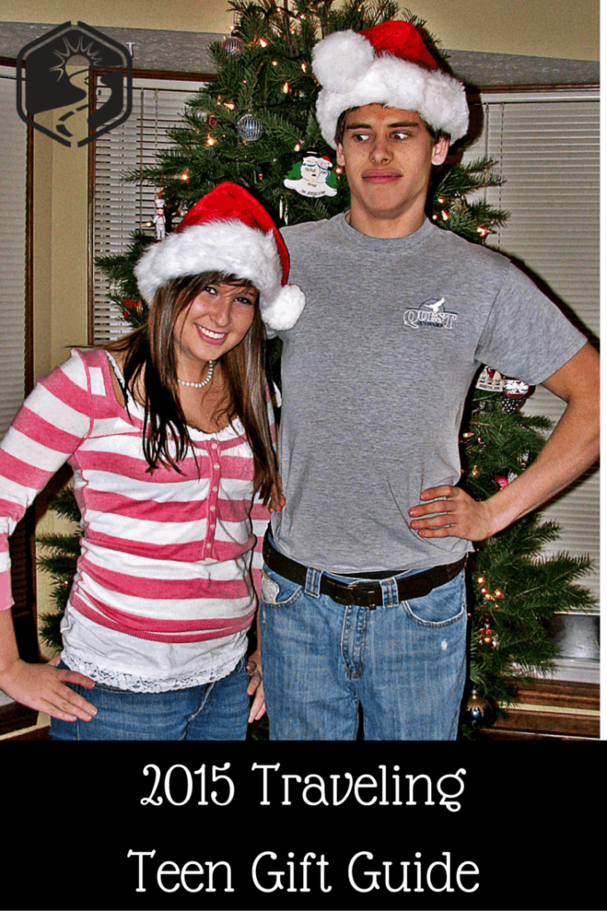 Two Teens n front of Christmas tree by Jason Meredith via Flickr