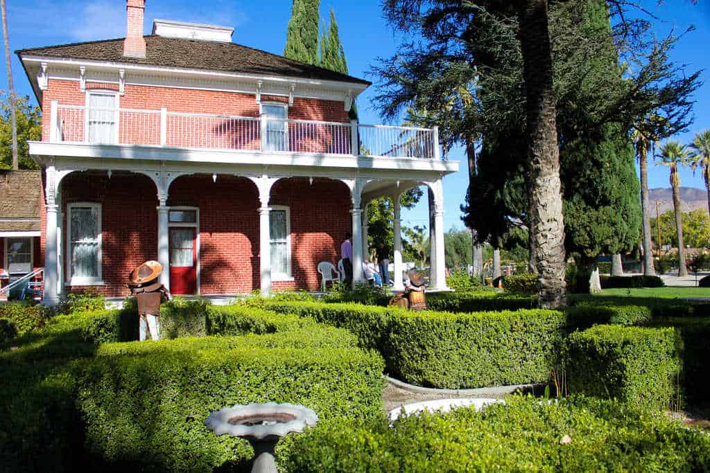 Estudillo Mansion in San Jacinto Valley California