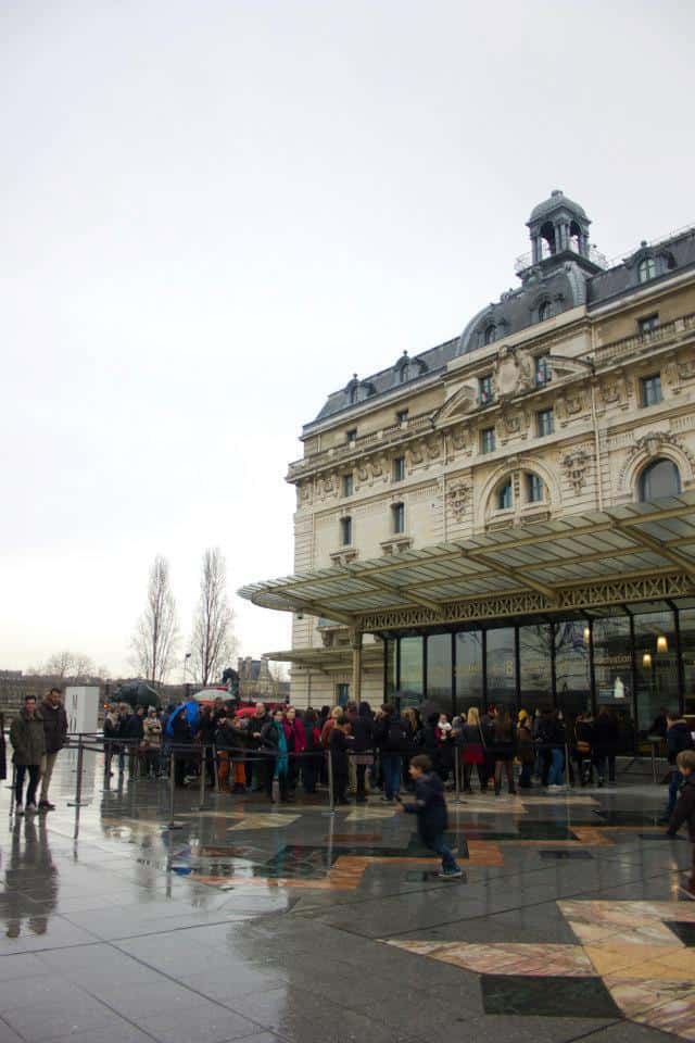the musee d'orsay in paris is in an old train station