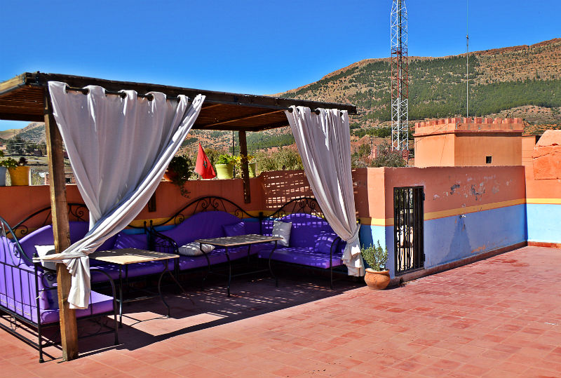 lounge area in girls school near marrakech morocco eileen cotter wright