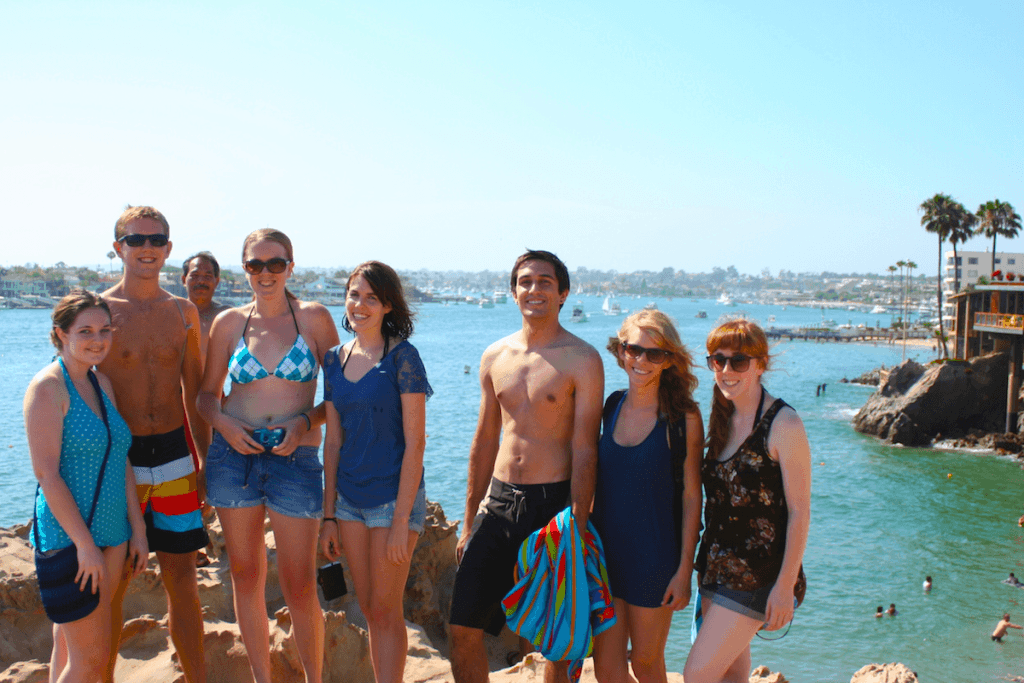 Group Travel at California Beaches