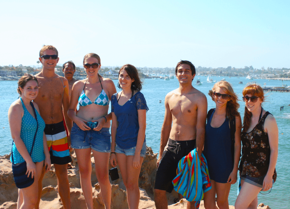 Group Travel at California Beaches