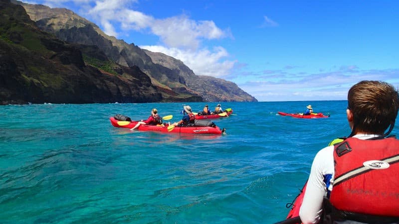 kid kayaking in hawaii via flickr