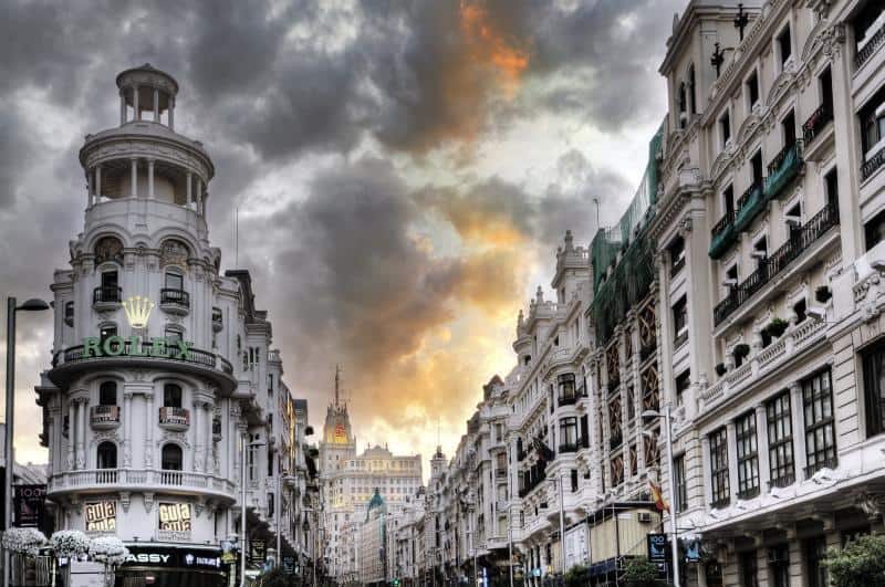 Fire over Madrid via flickr by Jose Maria Cuellar