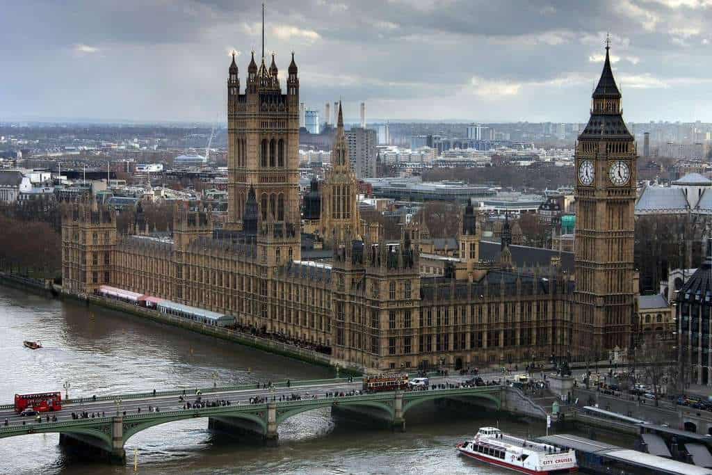 london parliament skyline