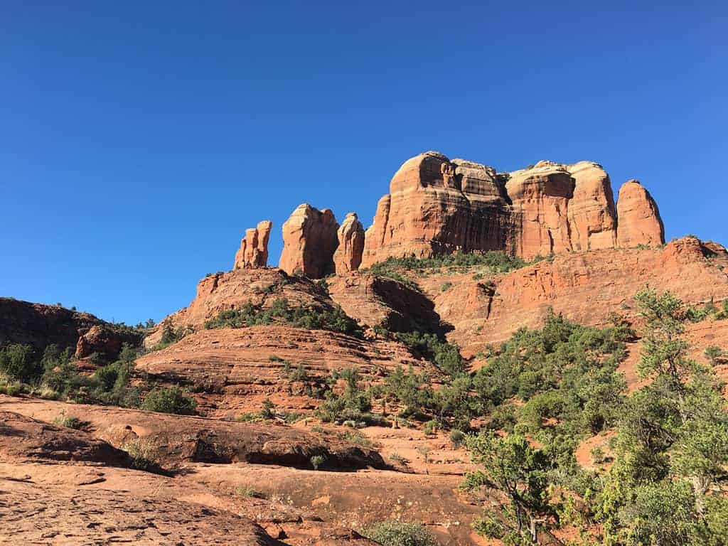 hike cathedral rock city girl sedona - things to do in sedona