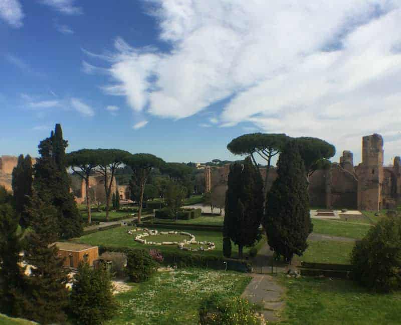 roman ruins rome italy rome attraction