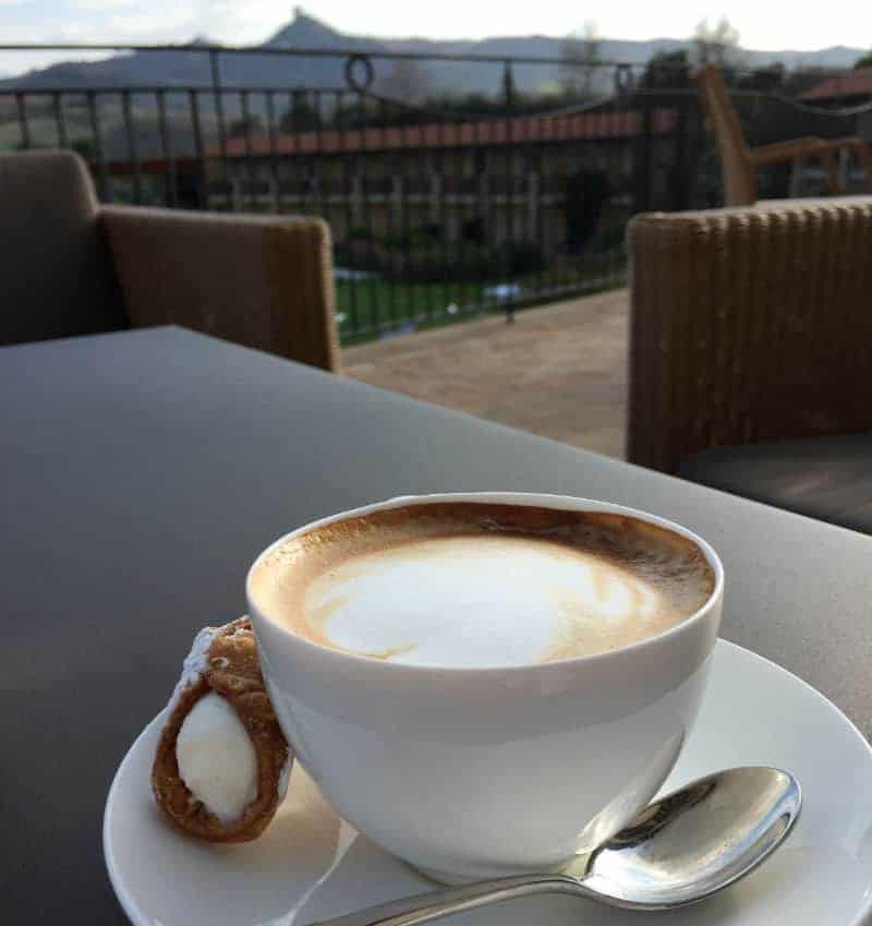 afternoon coffee adler thermae tuscany italy by eileen cotter wright