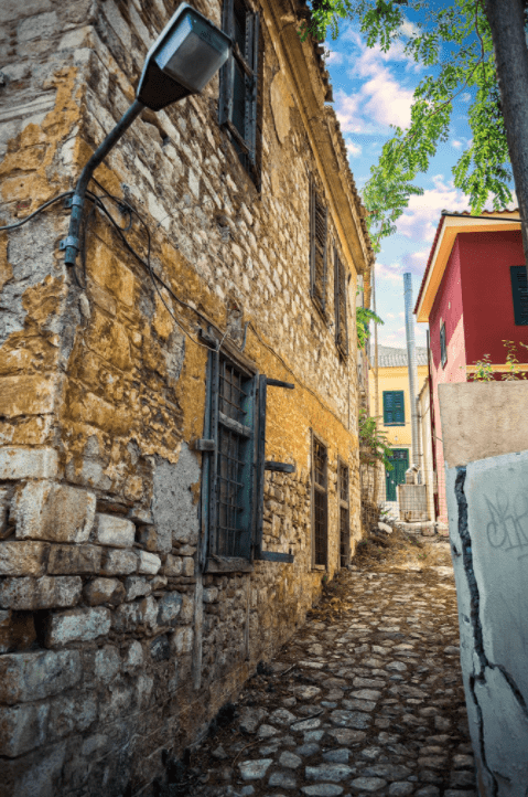 cobbestone streets athens -places to visit in athens