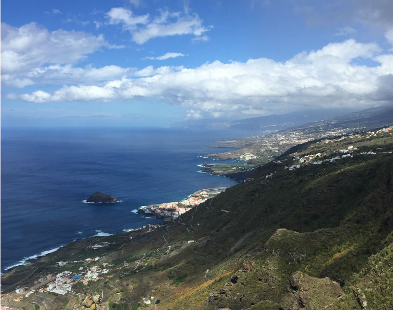 view from above tenerife spain eileen cotter wright