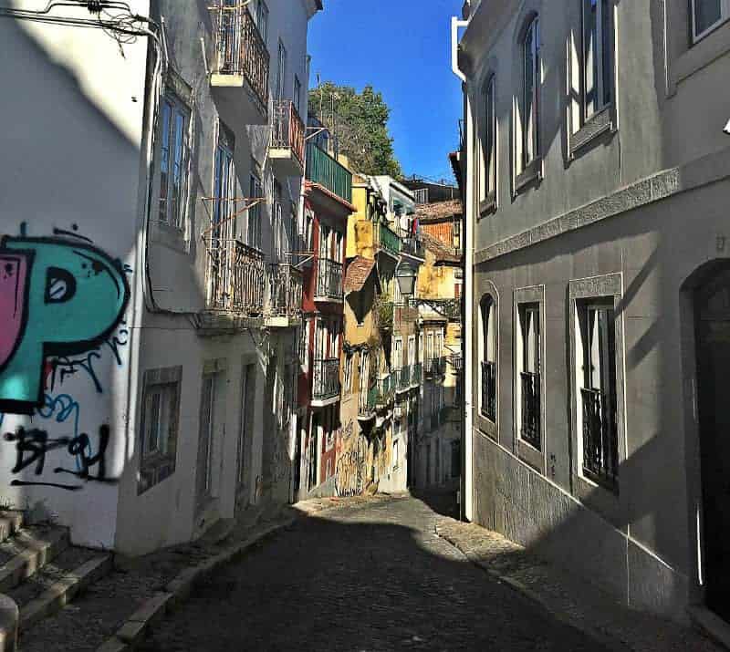 Lisbon alleyway