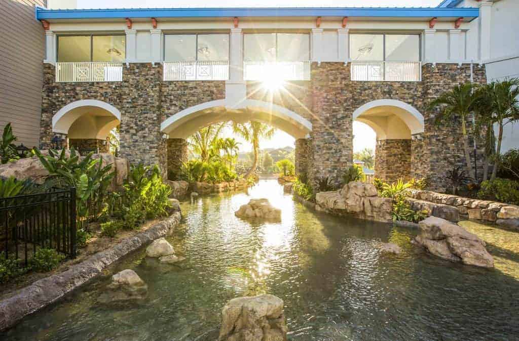 Loews Sapphire Falls Resort Orlando Florida sun flare