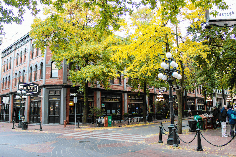 Lamplighter Public House in Gastown Vancouver
