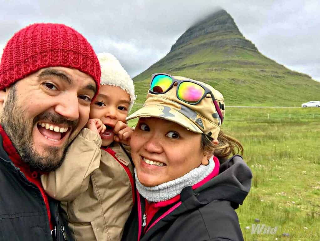 Nellie Wild Junket with group travel family in Iceland