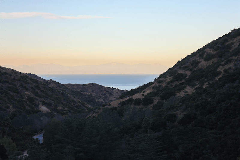 hiking Catalina Island