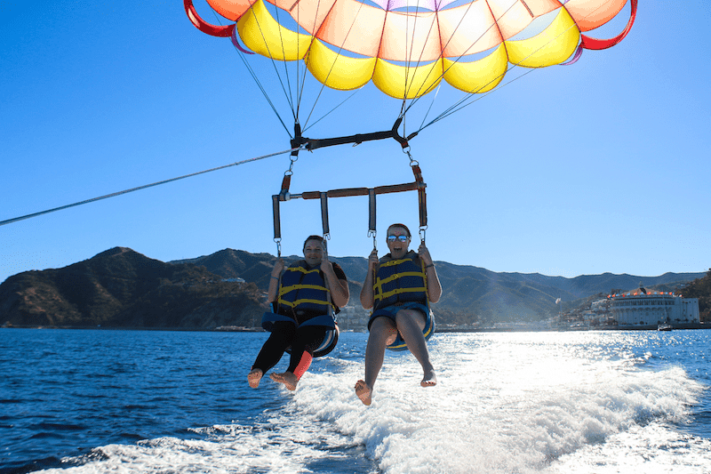 Catalina Island parasailing