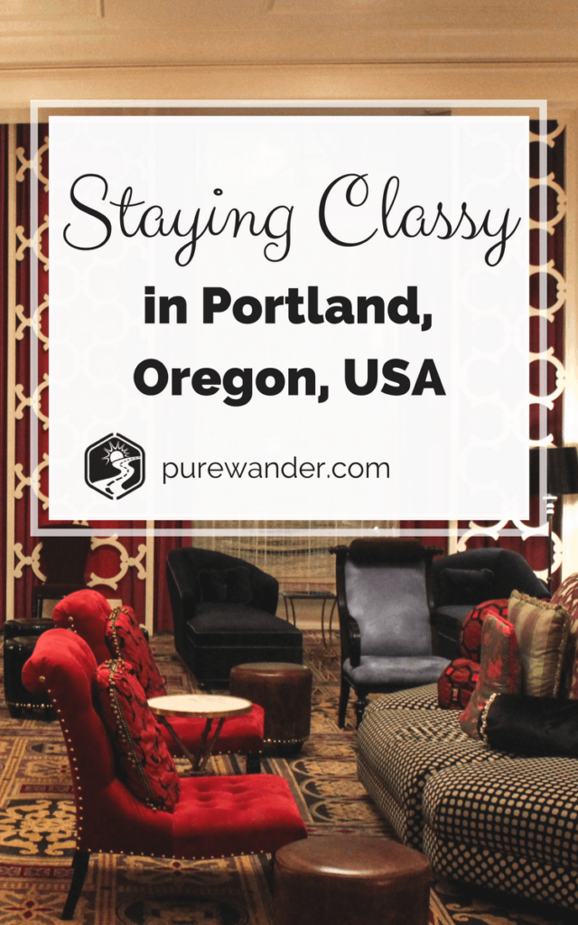Staying Classy in Portland, Oregon, USA