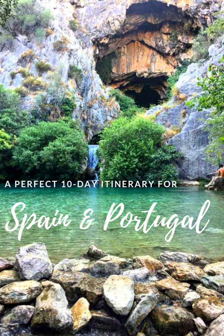 The perfect group trip; here is a 10 days in #Spain and #Portugal itinerary of all the things you and your friends do and see. Hotels, restaurants and route! | car rentals spain | road trip #europe