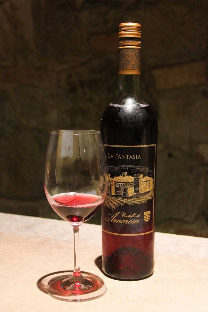 Castello di Amorosa wine tasting in Napa Valley