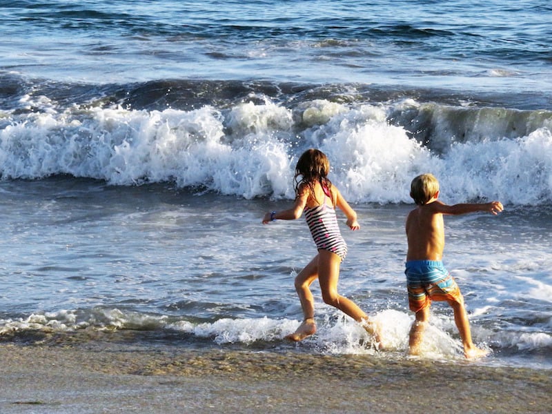 kids on the beach san diego