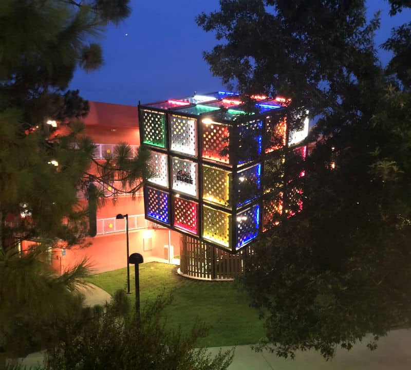 rubix cube pop century resort disney world