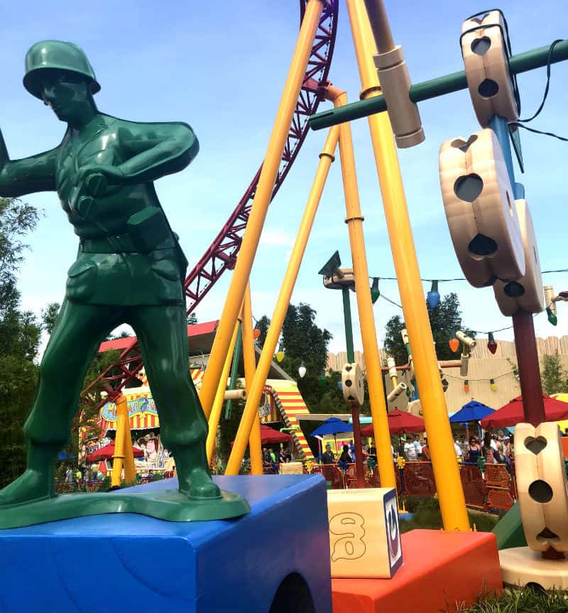 toy soldier at toy story land in disney world
