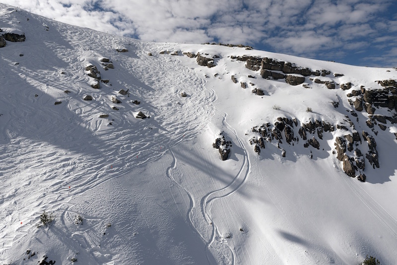 ski slopes at Mammoth Mountain