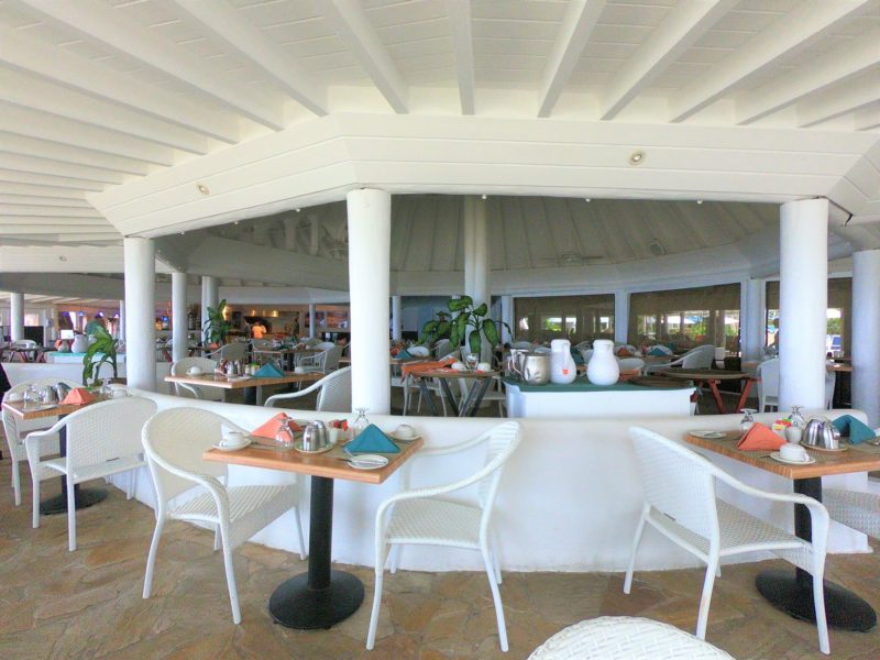 sunset restaurant at the club Barbados