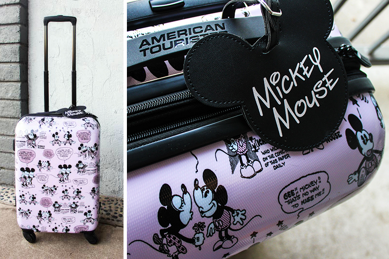 American Tourister Disney Mickey & Minnie Romance Spinner
