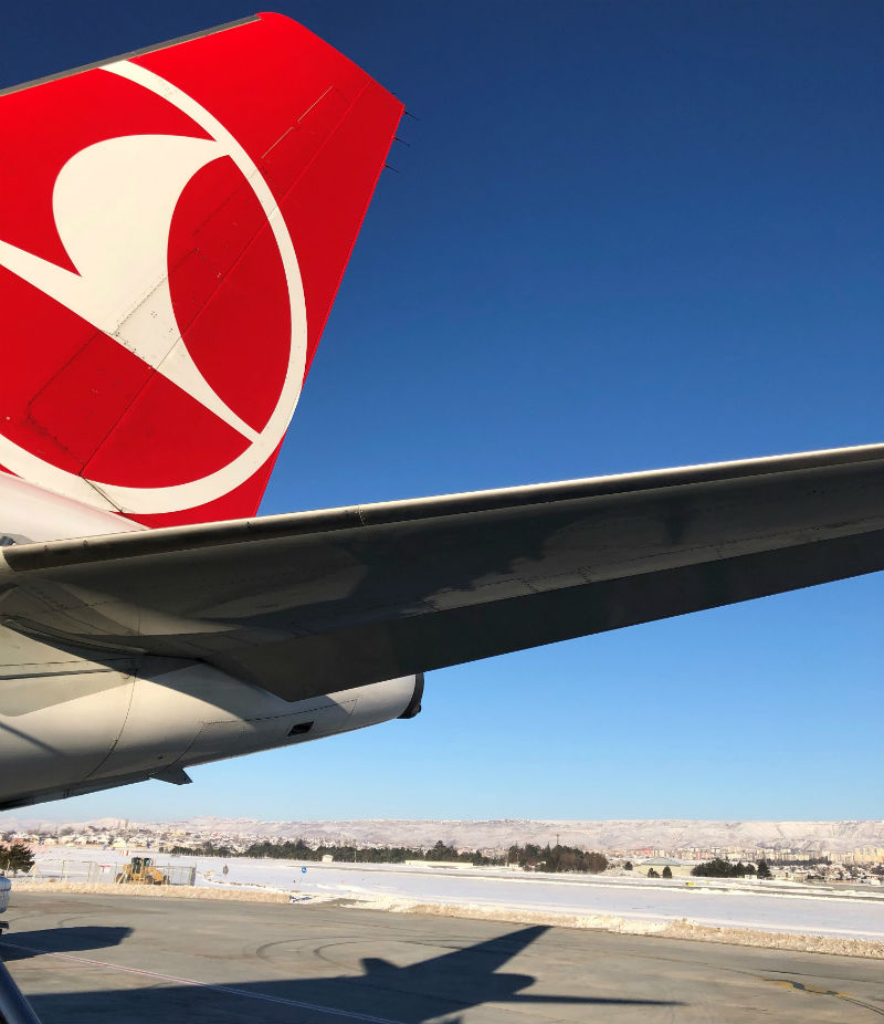 turkish airlines wing in kayseri