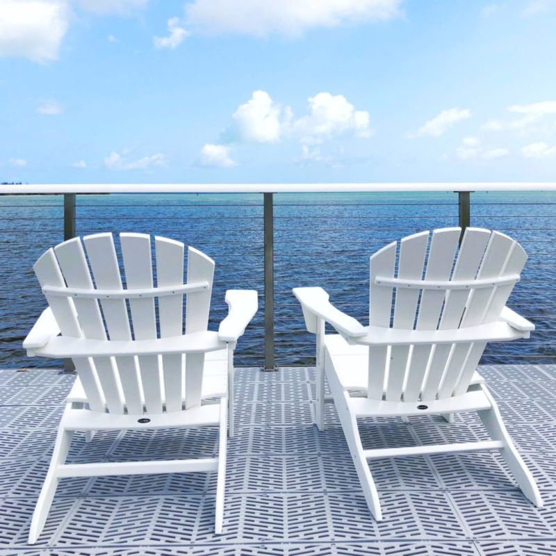 adoronidak chairs at isla bella resort marathon key florida