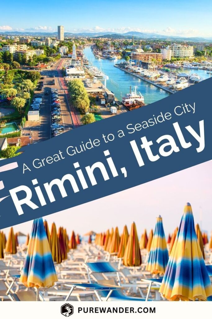 Rimini Italy pin for pinterest