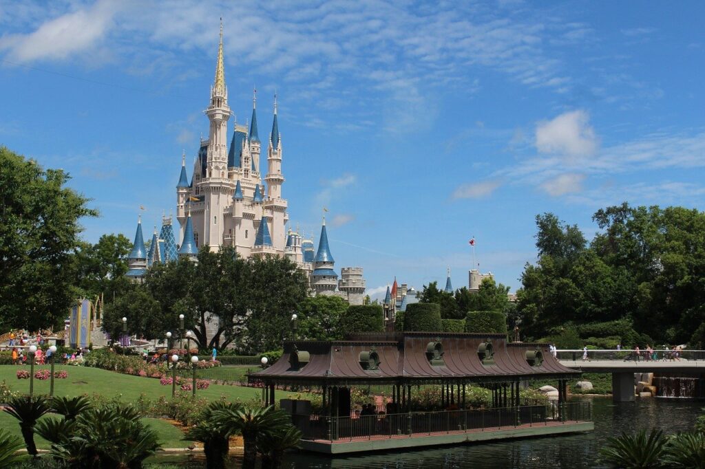 magic kingdom castle at walt disney world orlando