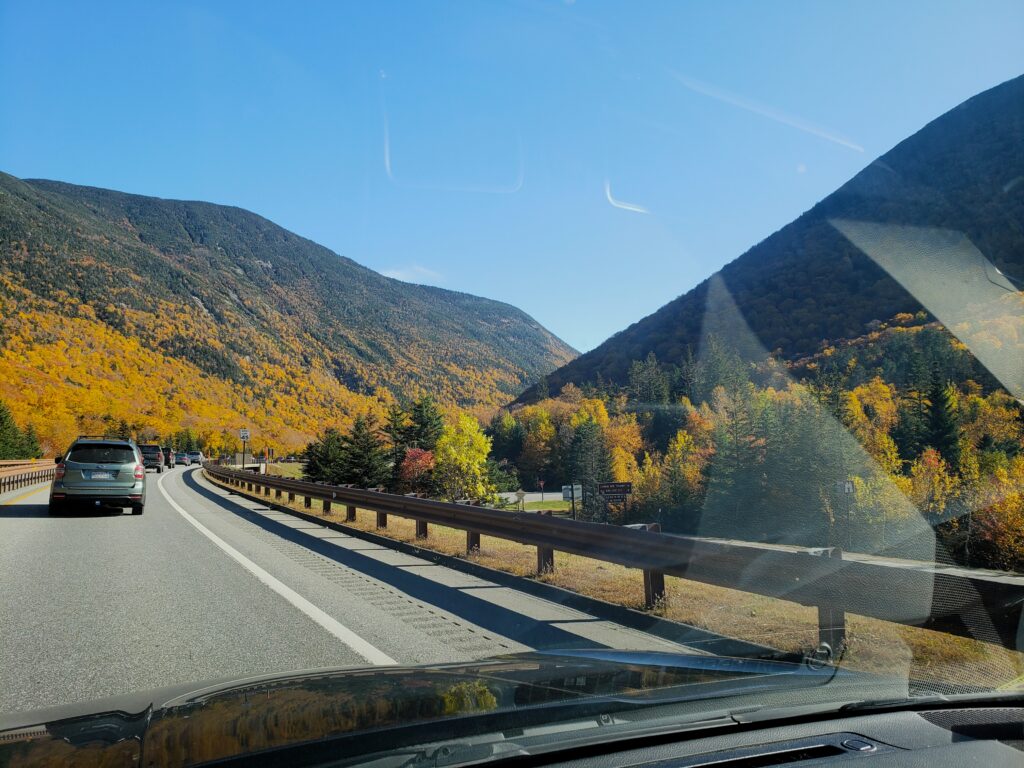 boston to maine drive in fall