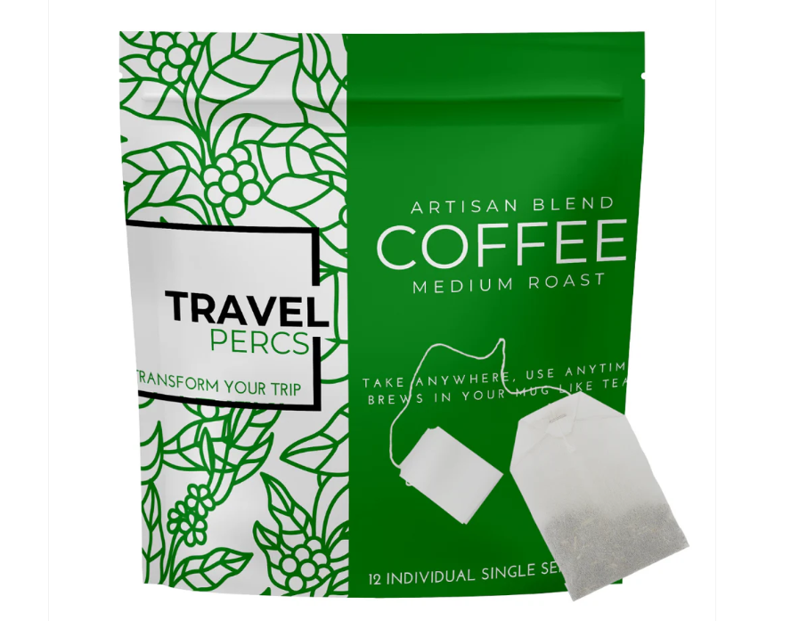 travel percs coffee bags