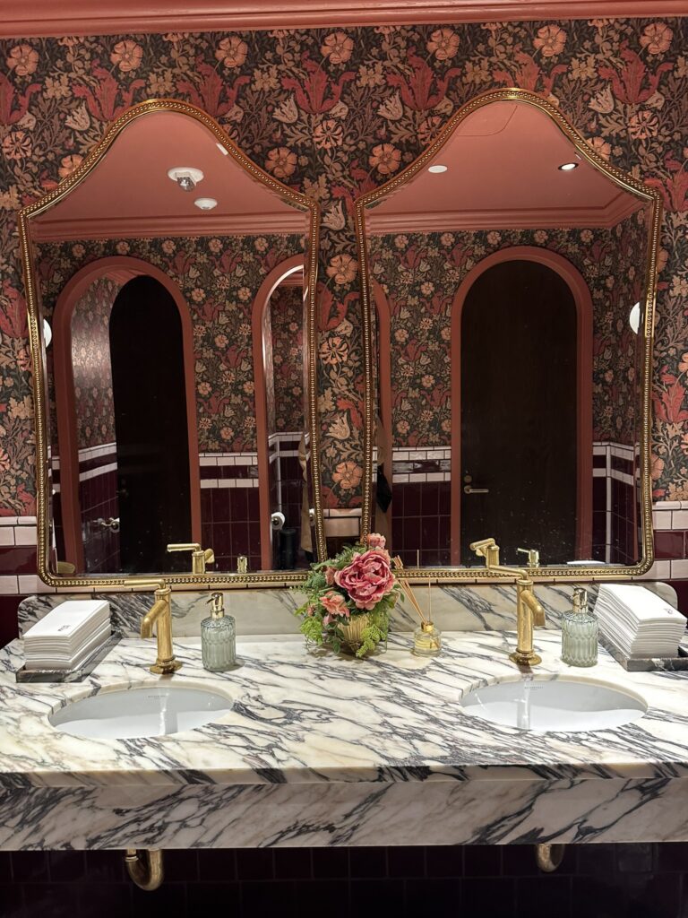 bathroom at contessa newbury street