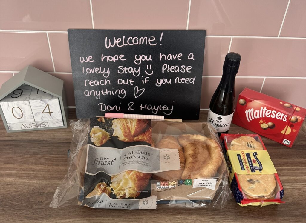 welcome gifts in south wales vacation home