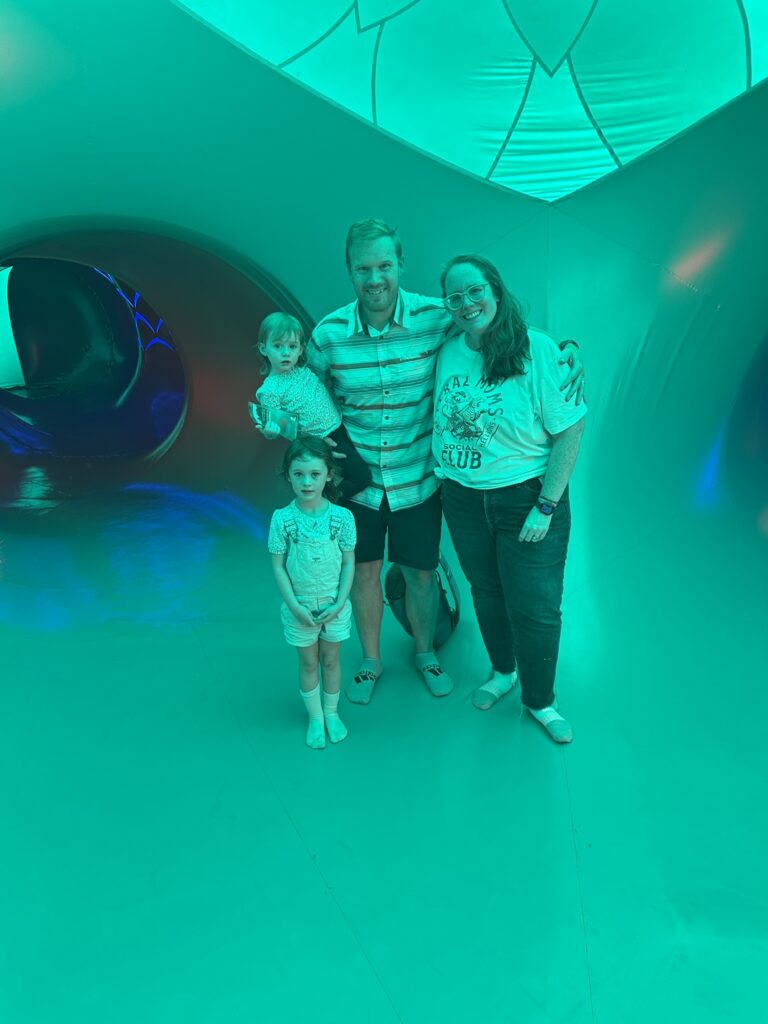 family at aborialis from architects of air